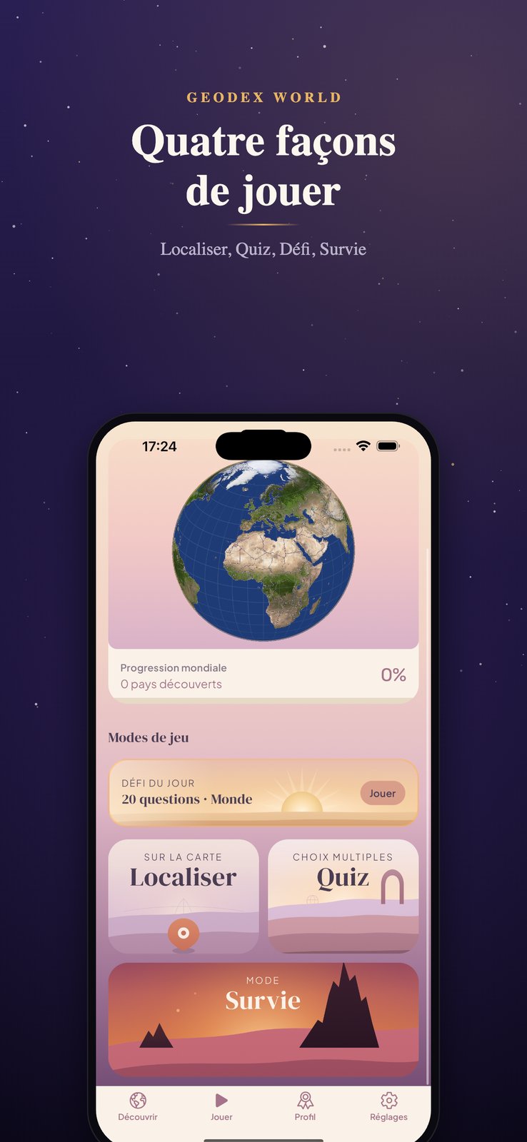 Capture Geodex