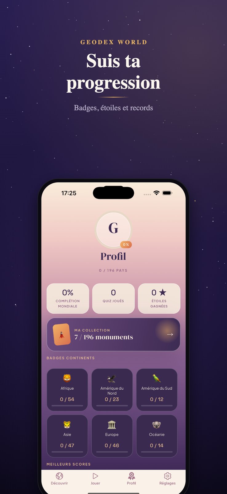 Capture Geodex